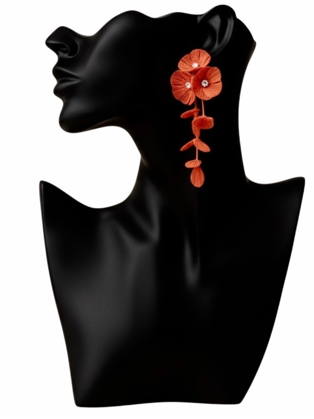 Flower Petal Statement Earrings